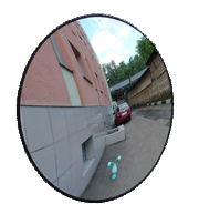 Выпуклое зеркало универсальное круглое (Размер: D900)